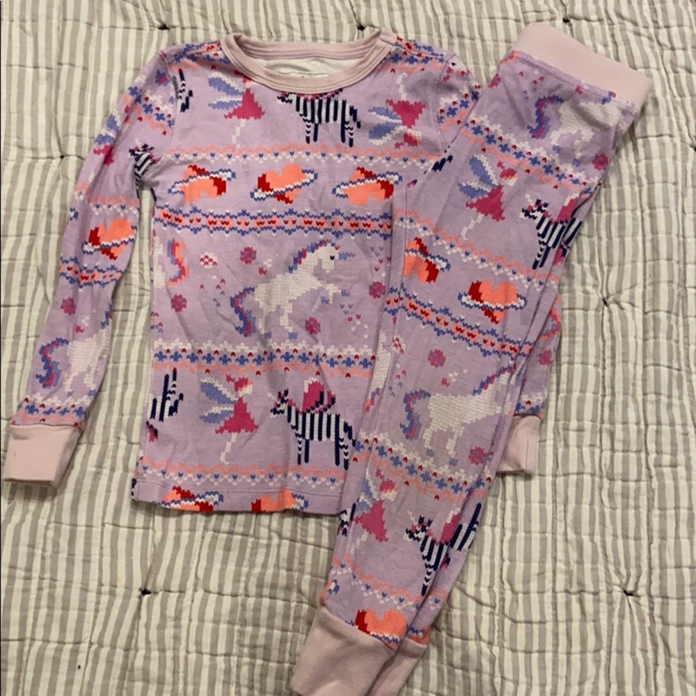 (J. Crew, Crewcuts) Unicorn Pajamas